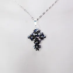 Pendant 45cm - Phoebe-Silver Chain - Pendant 45cm - Laiton argenté